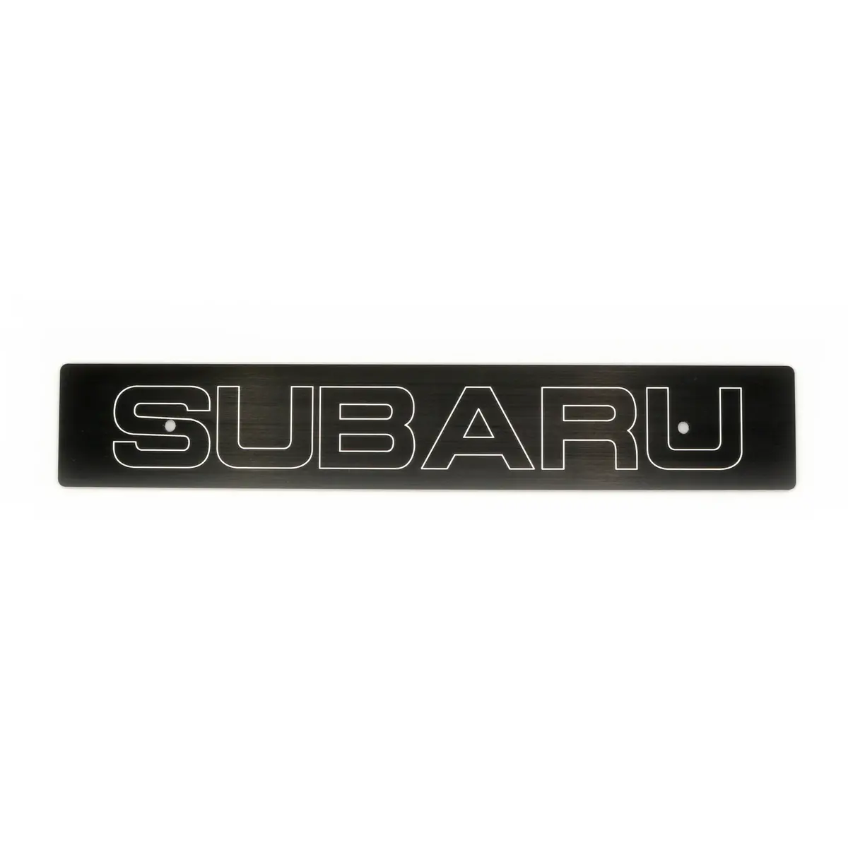 "Subaru" Plate Delete 1