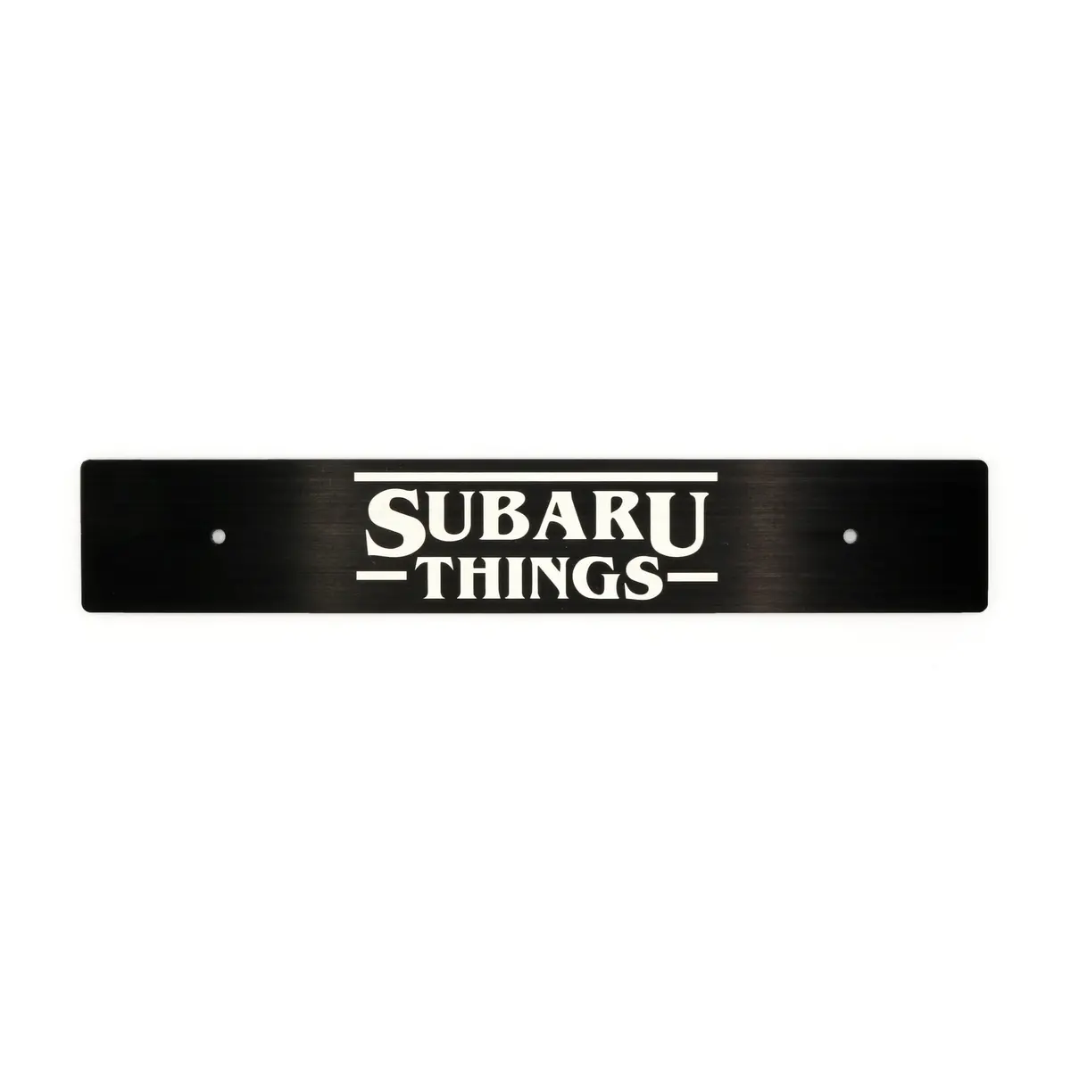"Subaru Things" Plate Delete 1