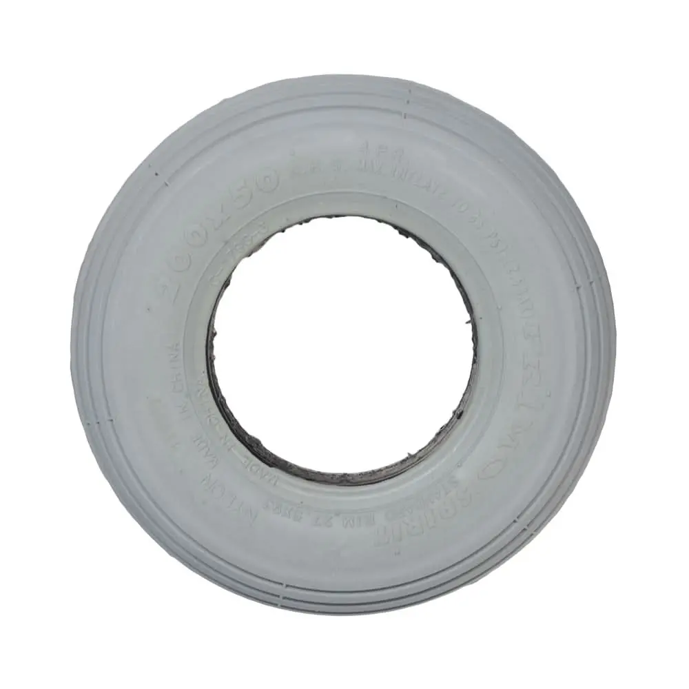 200X50 Foam-Filled Caster Wheel Tire For The Shoprider Fpc Folding Power Chair And Xtralite 3 2
