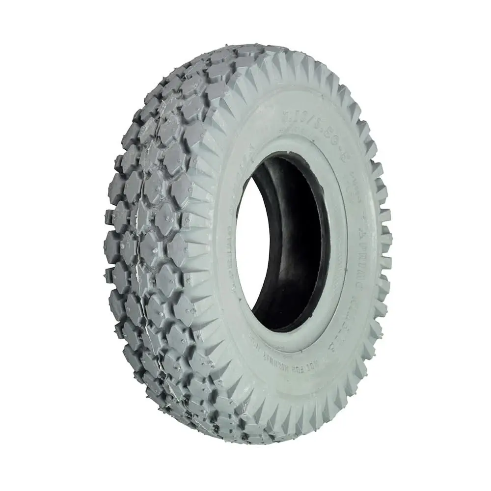 4.10X3.50-5 Pneumatic Mobility Tire With Nimble Knobby Tread 1