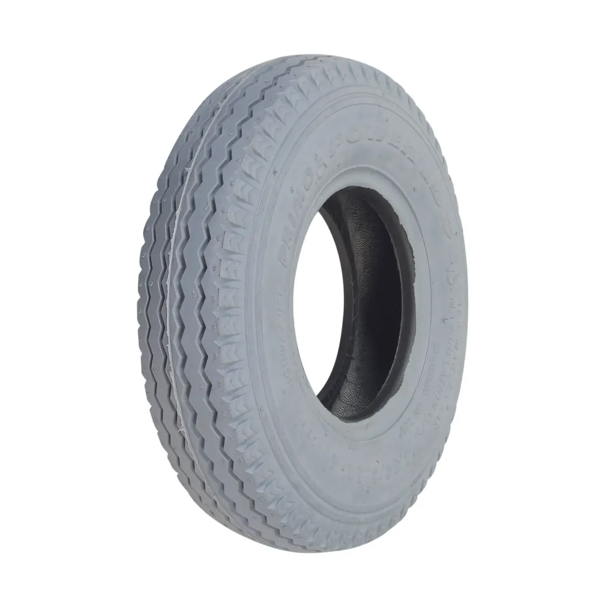 2.80/2.50-4 (9"X3") Pneumatic Mobility Tire With C178g Power Edge Sawtooth Tread 1