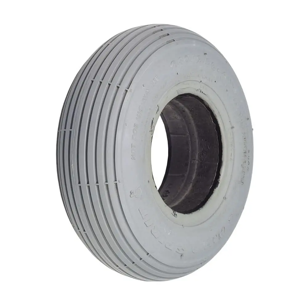 2.80/2.50-4 (9"X3") Foam-Filled Mobility Tire With C179g Spirit Ribbed Tread 1