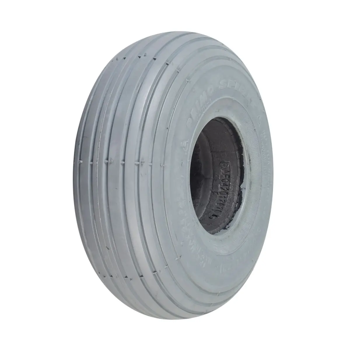 3.00-4 (10"X3", 260X85) Foam-Filled Mobility Tire With C170g Spirit Ribbed Tread 1