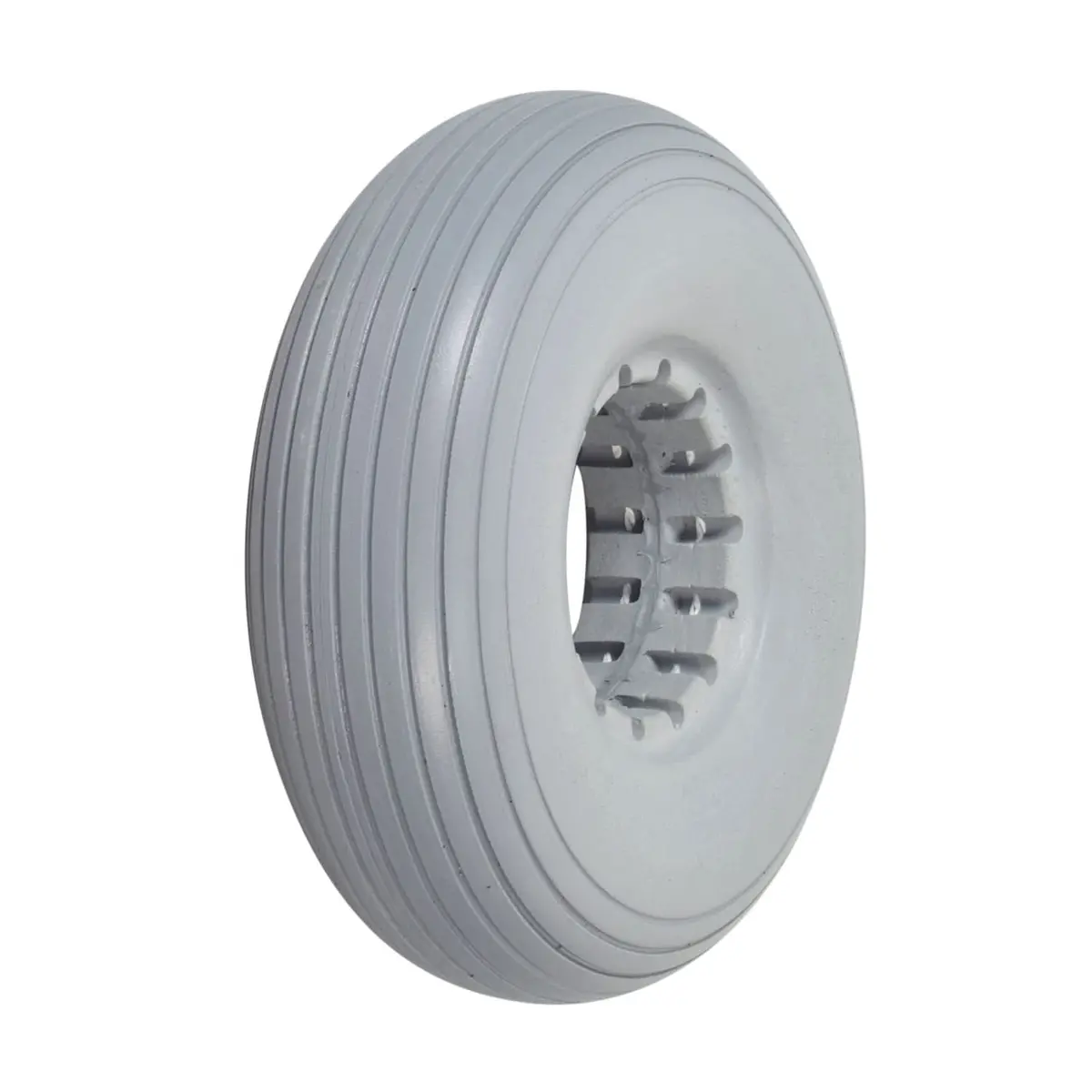 210X65 Solid Urethane Mobility Tire With Ribbed Tread (Tagpm21065) 1