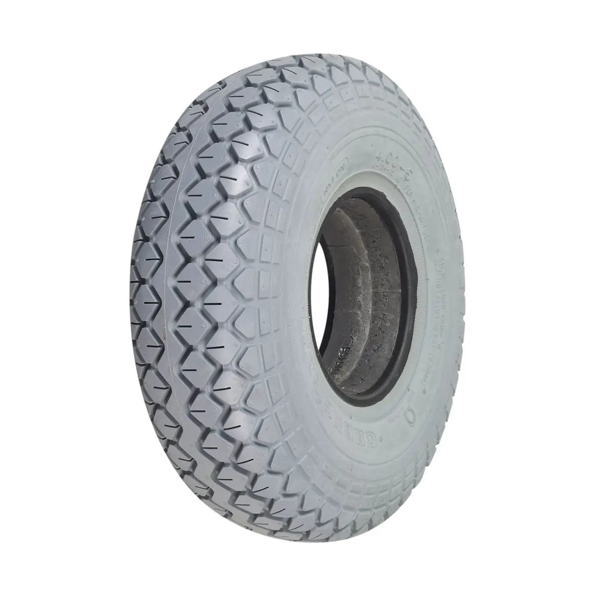 4.00-5 (13"X4", 330X100) Foam-Filled Mobility Tire With C154 Diamond Tread 1