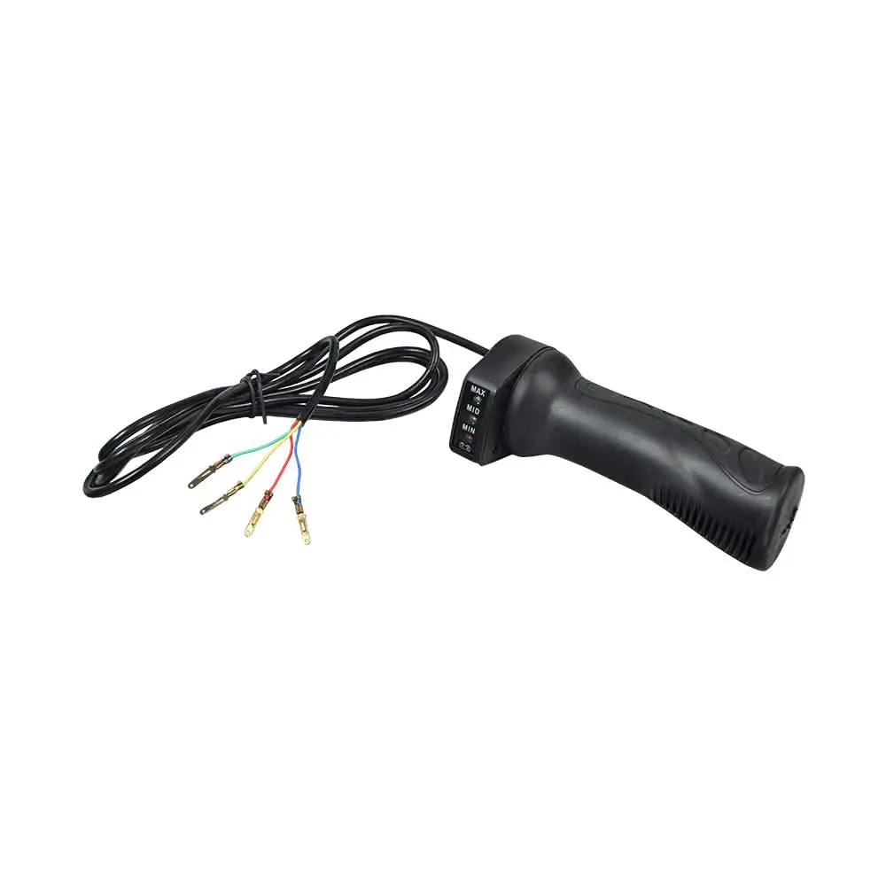 36 Volt 4 Wire Hand Throttle With Led Battery Level Meter 1