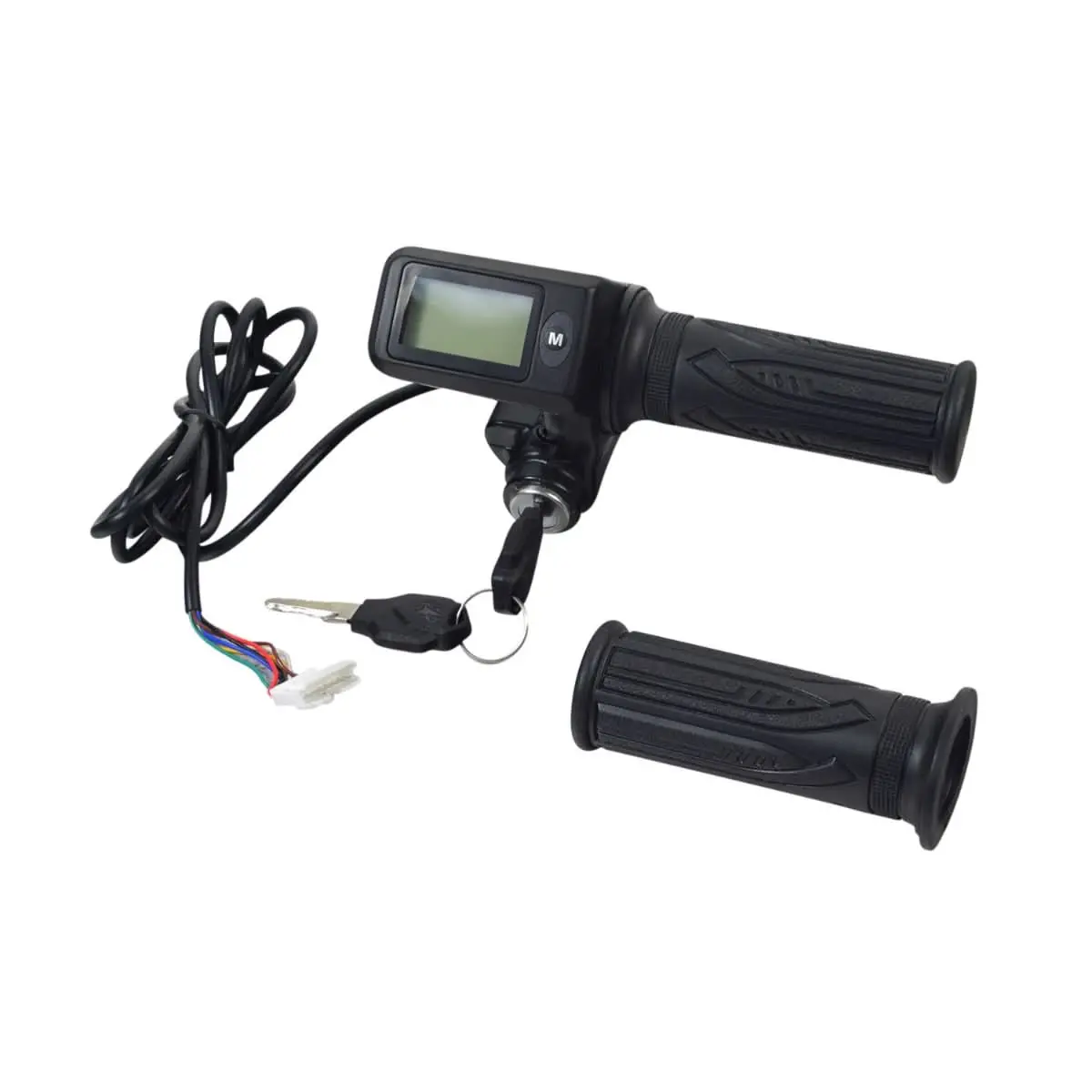 Throttle, Grip, & Key Switch For The Swagtron Eb7 Elite Commuter Electric Bicycle 1
