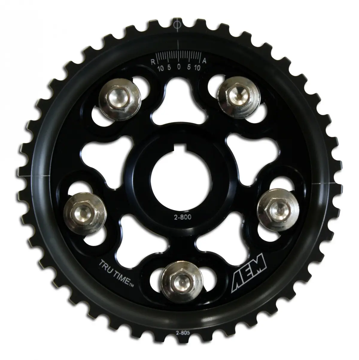 Aem Tru-Time Adjustable Cam Gear Black 5-Bolt Honda H22a1 & H22a4 1