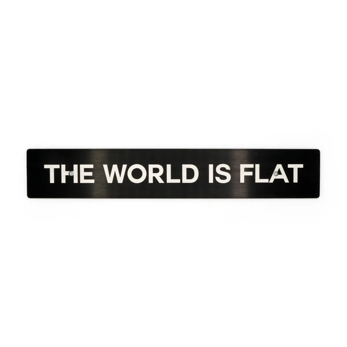 "The World Is Flat" Plate Delete 1