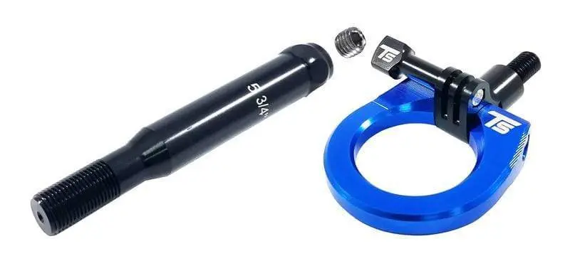 Torque Solution Billet Front Tow Hook W/ Go Pro Mount (Blue) Subaru Wrx / Sti 2015+ Ts-Thf-Sva-Gpbu 1
