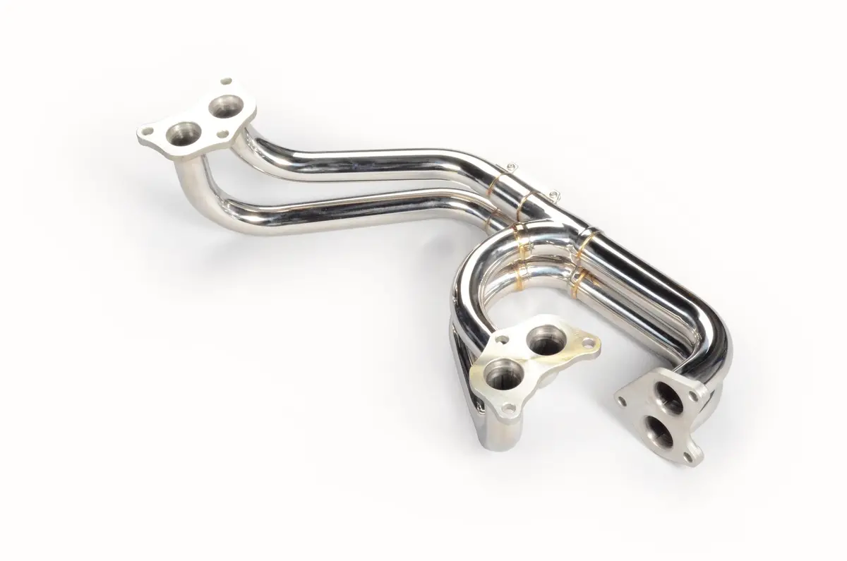 Tr Twin Scroll Equal Length Exhaust Manifold W/ Up-Pipe For Subaru 1