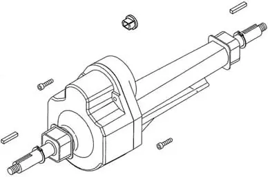Transaxle Assembly For Invacare Lynx L-3X (1148824) 1