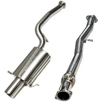 Turboxs 3Inch Cat Back Exhaust Polished Tips Subaru Wrx / Sti 2002-2007 1