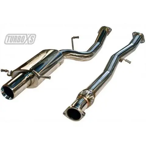 Turboxs Cat Back Exhaust Polished Tips Subaru Wrx / Sti 2002-2007 1