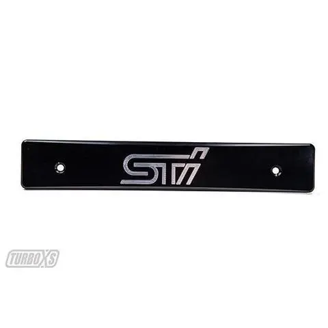 Turboxs "Sti" License Plate Delete Subaru Wrx / Sti 2015-2019 1