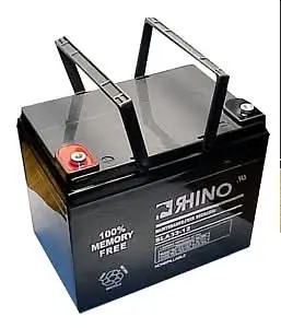 U1 33 Ah 12 Volt Gel Mobility Scooter Battery With Screw Terminals 1