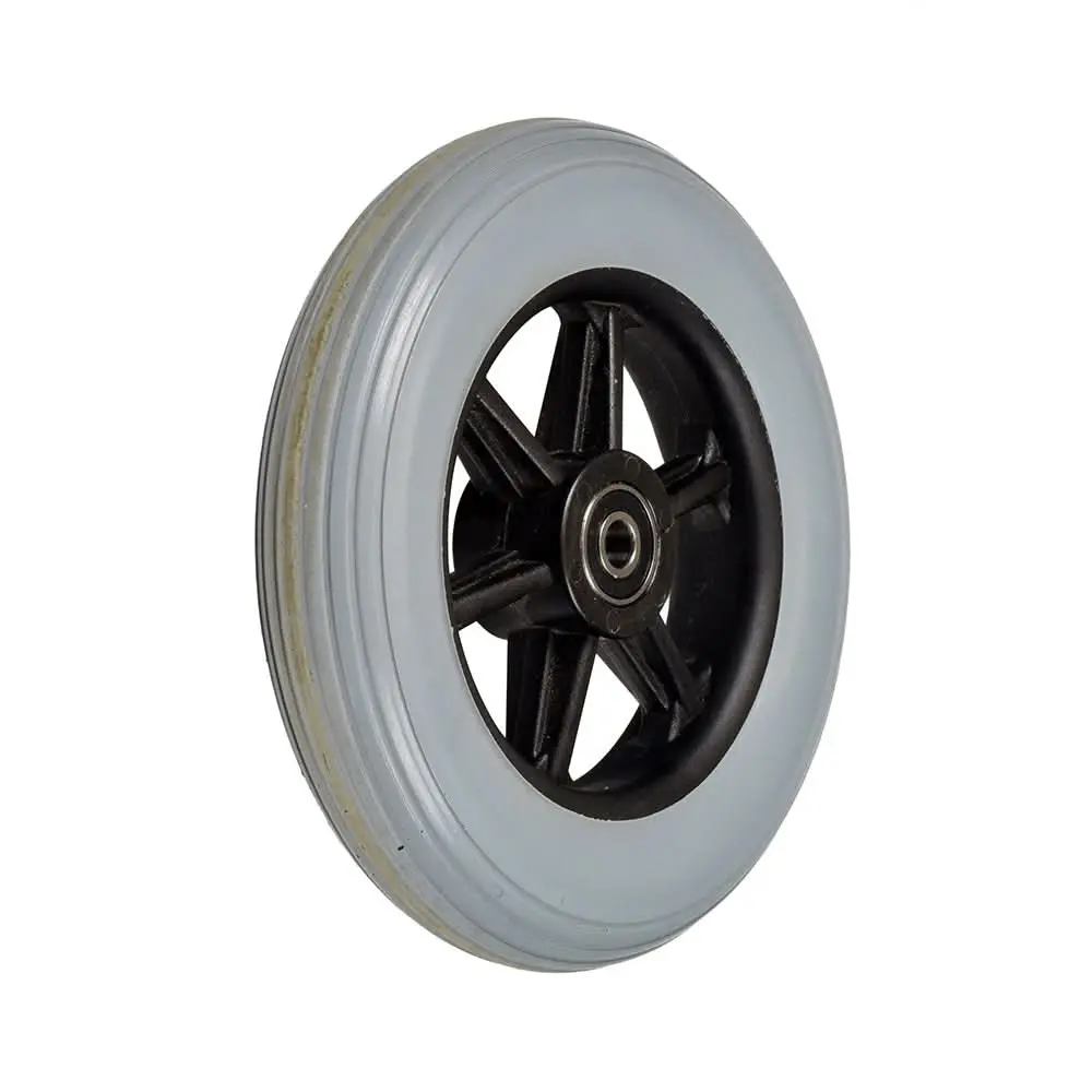 6" Front Anti-Tip Wheel Assembly For Jazzy, Jet, And Quantum Power Chairs (Used) (Whlasmb1284) 1