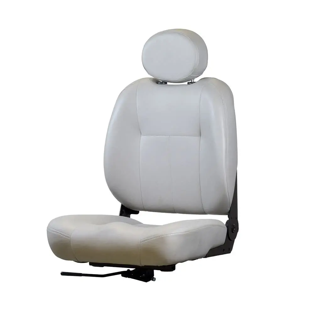 18"X18" Hi-Back Deluxe Contour Vinyl Seat Assembly For Pride Scooters And Jazzy Power Chairs (Used) (Setasmb2600) 1