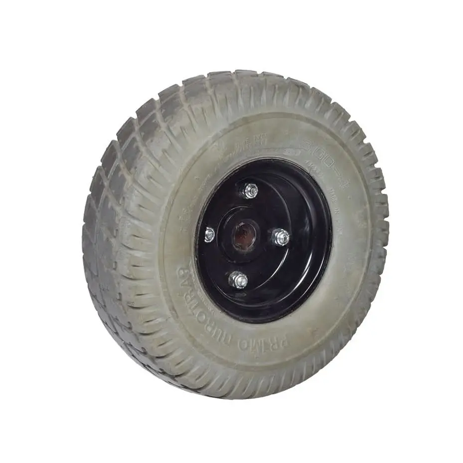 3.00-4 (10"X3", 260X85) Pneumatic Drive Wheel Assembly For Jazzy And Jet Power Chairs (Used) (Whlasmb1417) 1