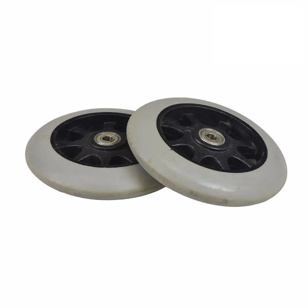 Front Anti-Tip Wheel Assembly For Jazzy 1107, Select, And Select Gt Power Chairs (Pair) (Used) (Whlasmb1613) 1