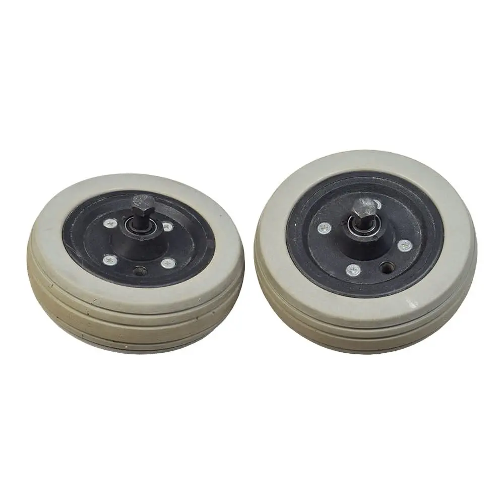 Rear Caster Wheel Assemblies For Jazzy Select, Jazzy Select Elite, & Pride Tss 300 (Pair) (Used) 1