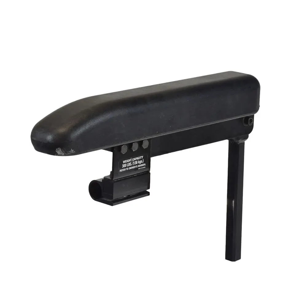 Full Length Adjustable Urethane Armrest With Joystick Tube Bracket For Invacare Pronto Power Chairs (Used) 1