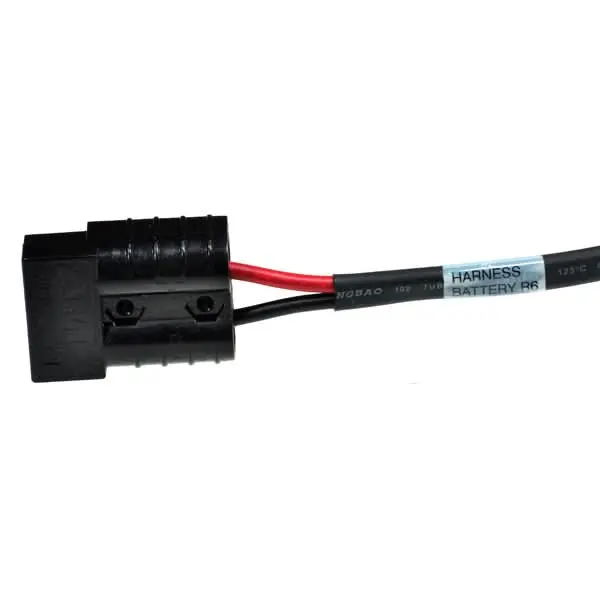 Black Battery Harness For The Rascal 600 Series (Used) (7215300) 2