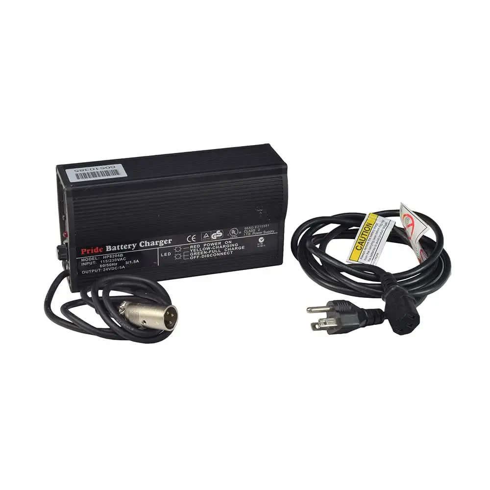 24 Volt 5.0 Amp Xlr Hp8204b Battery Charger (Used) 1