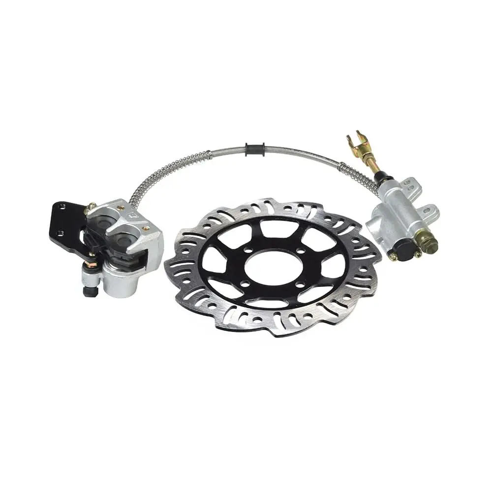 Rear Foot Brake, Disc, Pads, & Master Cylinder Assembly For 110Cc & 125Cc Dirt Bikes 1