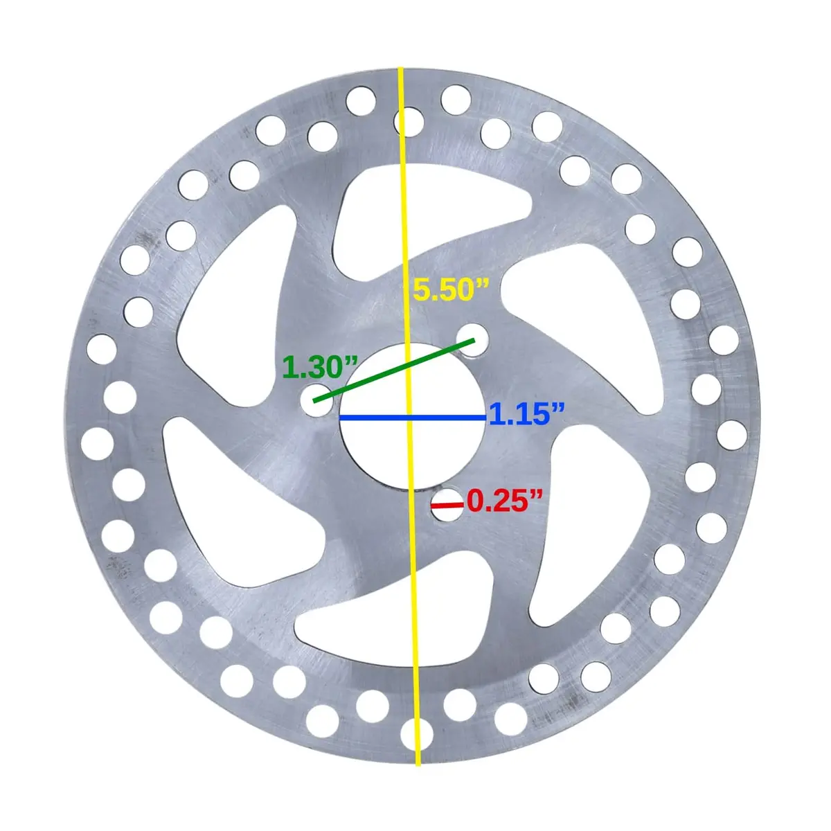 Brake Disc For The Pulse Atv Quad Ride-On 1