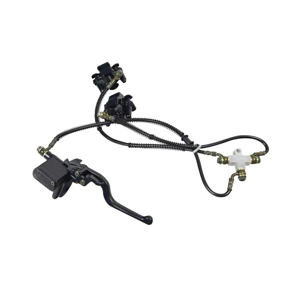 Front Brake Caliper, Lever, & Line Assembly For Coleman At125-Ex & At125-Ut Atvs 1