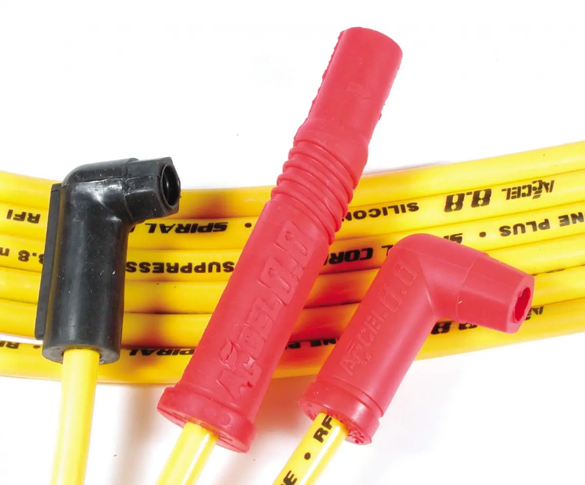 Accel Spark Plug Wires - 8.8Mm Spiral Custom Fit 1