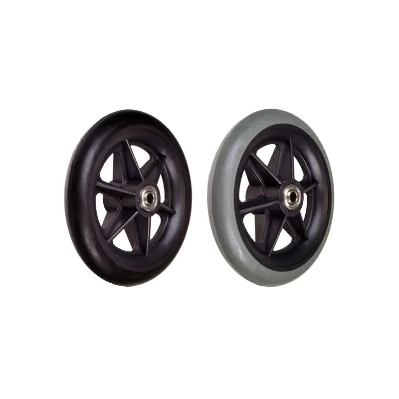 Universal 6" Wheelchair Caster Wheel With 608Zz Bearings 1