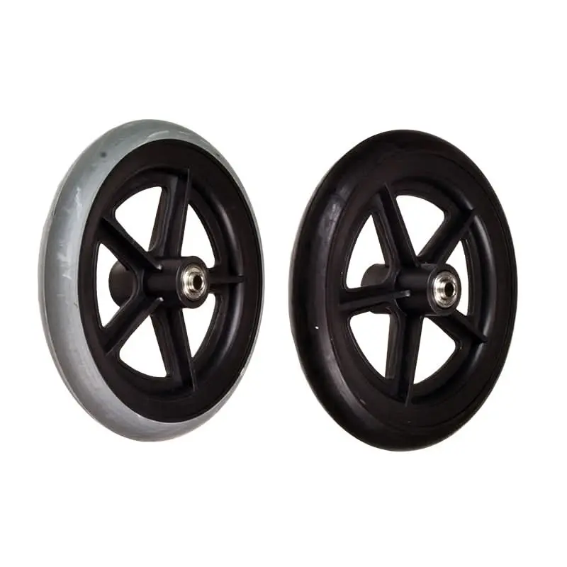 Universal 8"X1" (200X25) Wheelchair Caster Wheel With 608Zz Bearings 1