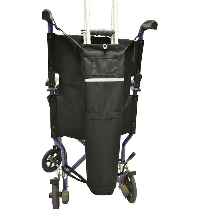Universal Crutch Holder For Wheelchairs 1