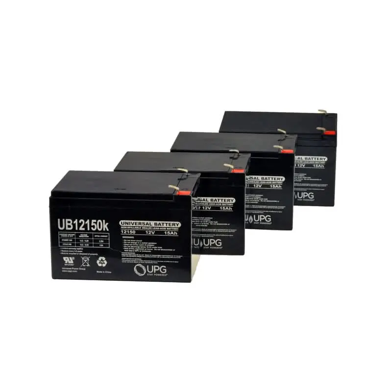 48 Volt Agm Battery Pack For 48V 1000W Electric Go-Karts 1