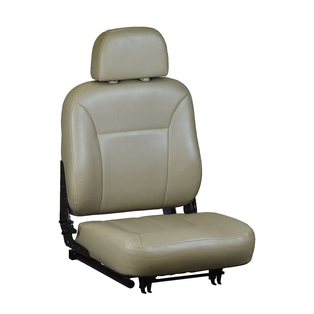 18"X18" Gray Vinyl Semi-Recline Van Seat Assembly For The Invacare Pronto M71, M91, & M94 Power Chairs (Used) (1109242) 1