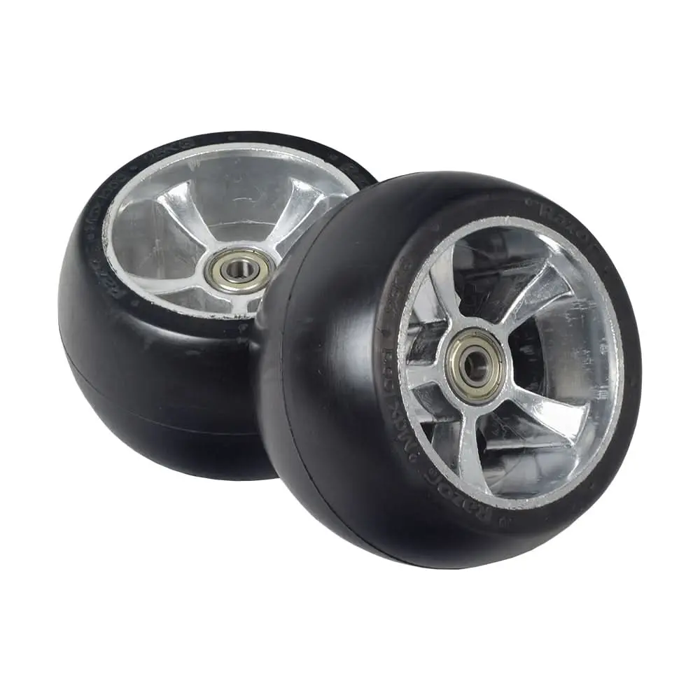 Solid Front Wheels For The Razor Ground Force, Ground Force Drifter, & Ground Force Drifter Fury Go-Karts (Set Of 2) 1