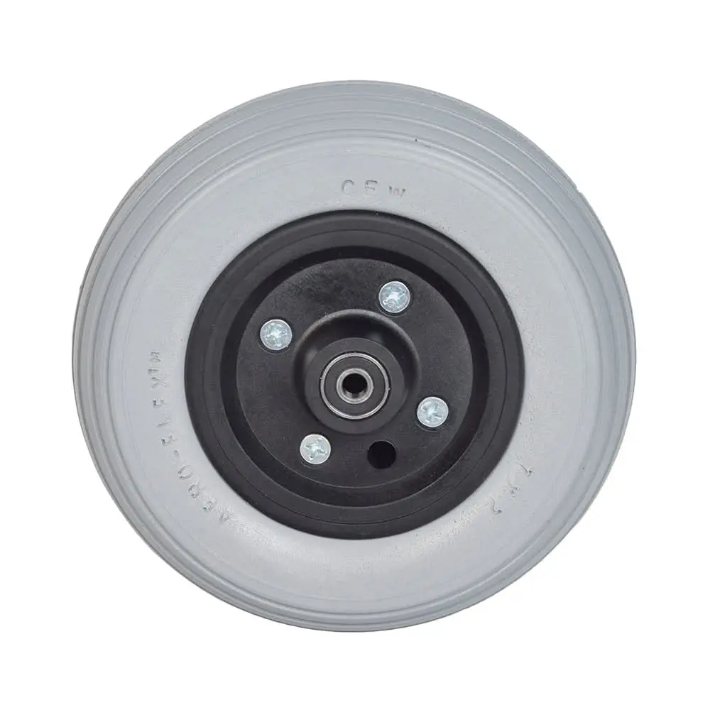 7"X2" Caster Wheel, 2-Piece With Urethane Rib Tire 2