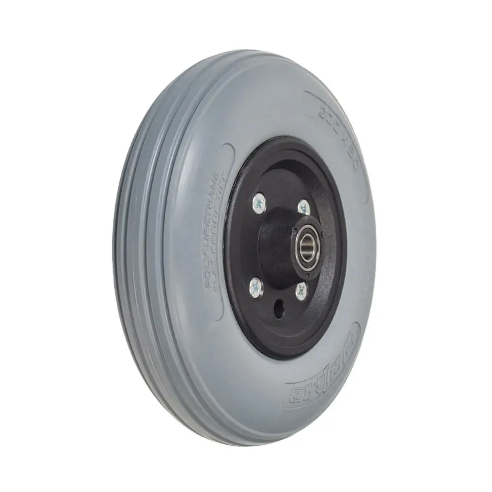 8"X2" (200X50) Caster Wheel With 2-1/2" Hub And Urethane Tire 1