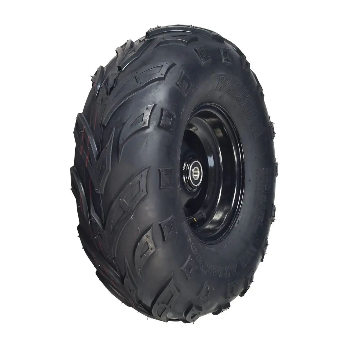 Front Left Wheel Assembly With Rim & Tire For Coleman Kt196 & Ck196 196Cc 6.5 Hp Go-Karts (Missing Hardware) 1