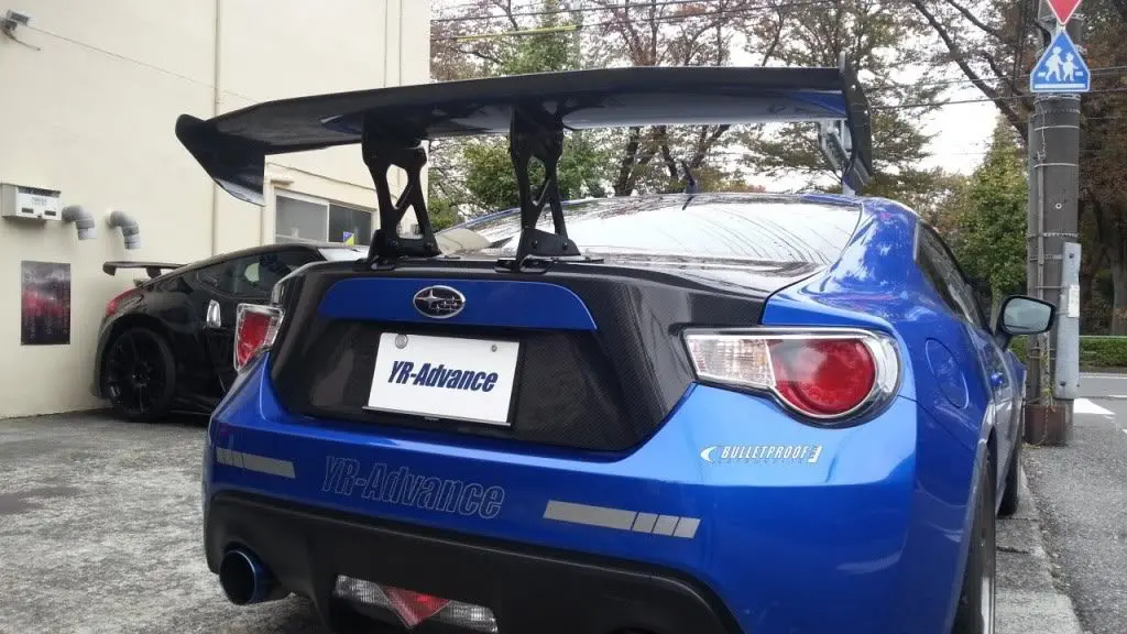 Varis Carbon Lightweight Trunk Lid For 2012-16 Subaru Brz [Zc6] 1