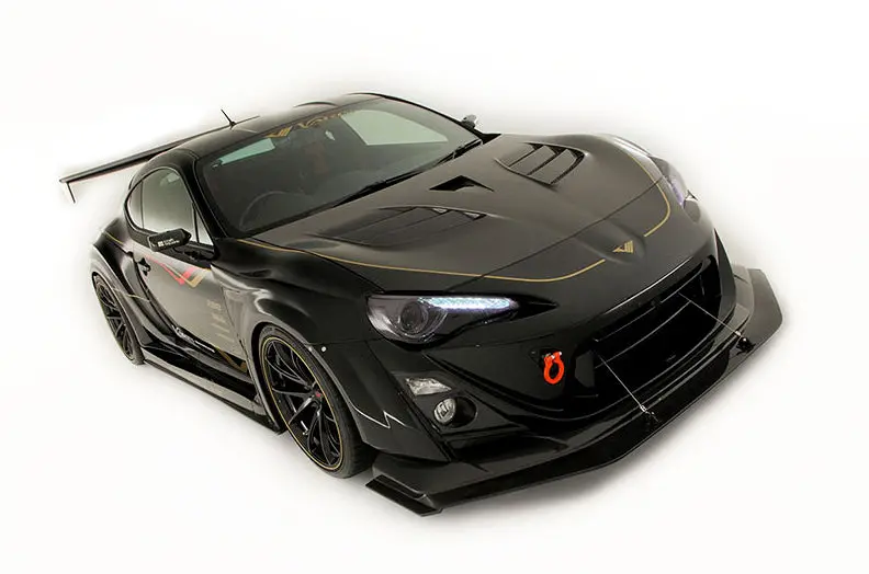 Varis Front Fender + Front Bumper Extension Cover - 4 Pcs - Scion Frs / Subaru Brz 1