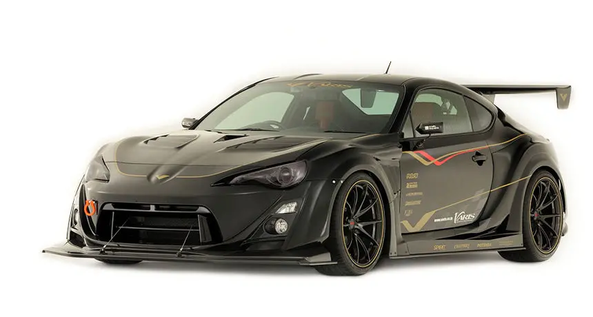 Varis Big Under Board Set (Carbon) - Scion Frs / Subaru Brz 1