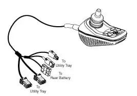6 Key 50 Amp Vsi Joystick Controller With Flying Leads (Reconditioned) (Recctrl1033) 1