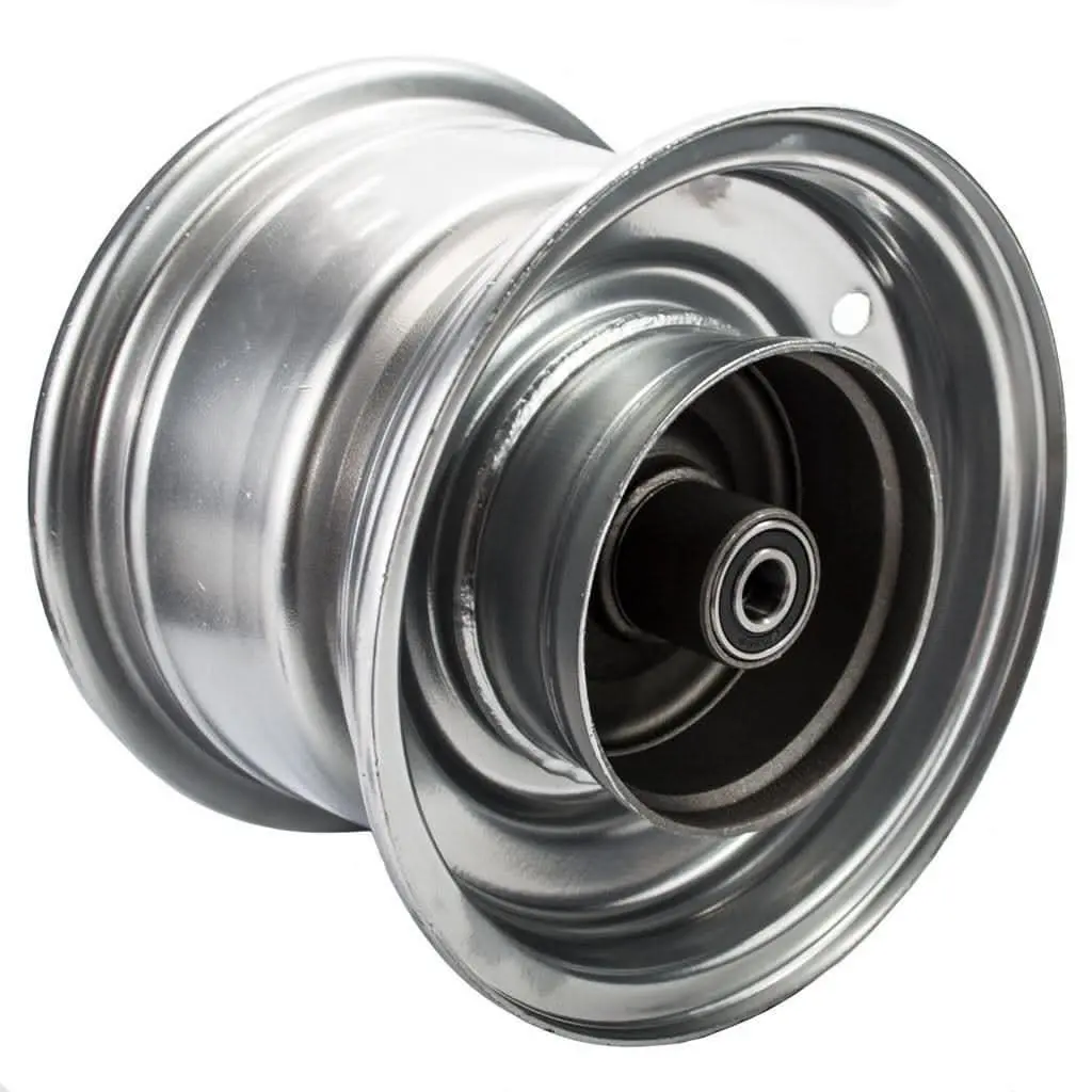 Silver Rear Rim For The Baja Mini Bike (Mb165) 1