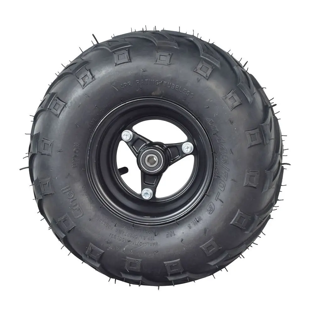 145/70-6 Front Wheel Assembly For The Monster Moto / Mega Moto Classic 80Cc (Mm-B80), Classic 105Cc (Mm-B105), & Classic 1000W (Mm-E1000) 2