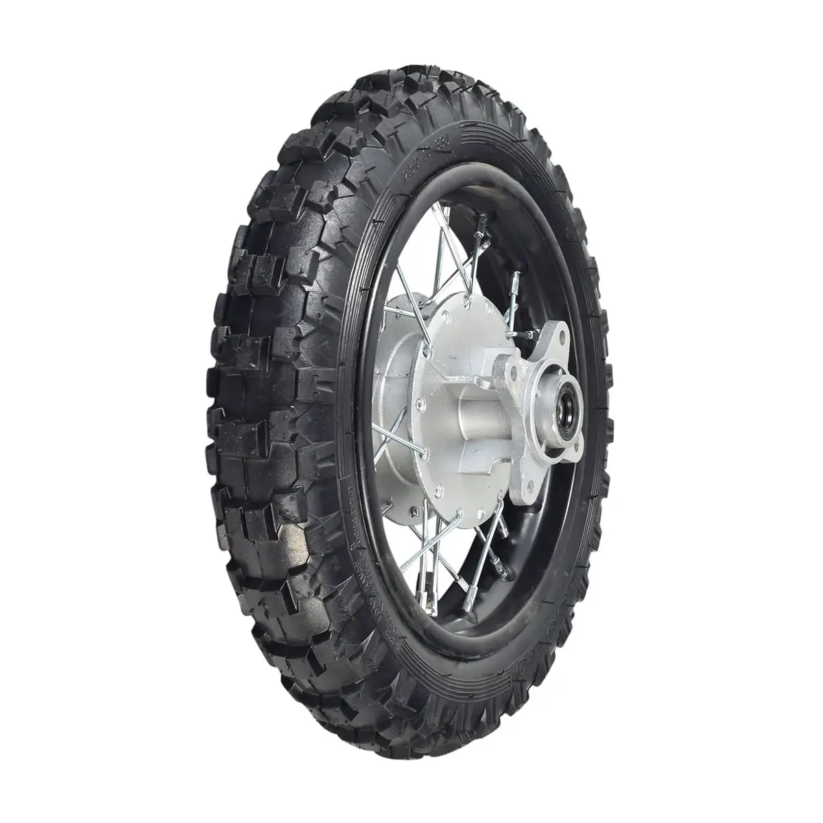 10" (2.50-10) Rear Rim & Tire Wheel Assembly For Dirt Bikes 1