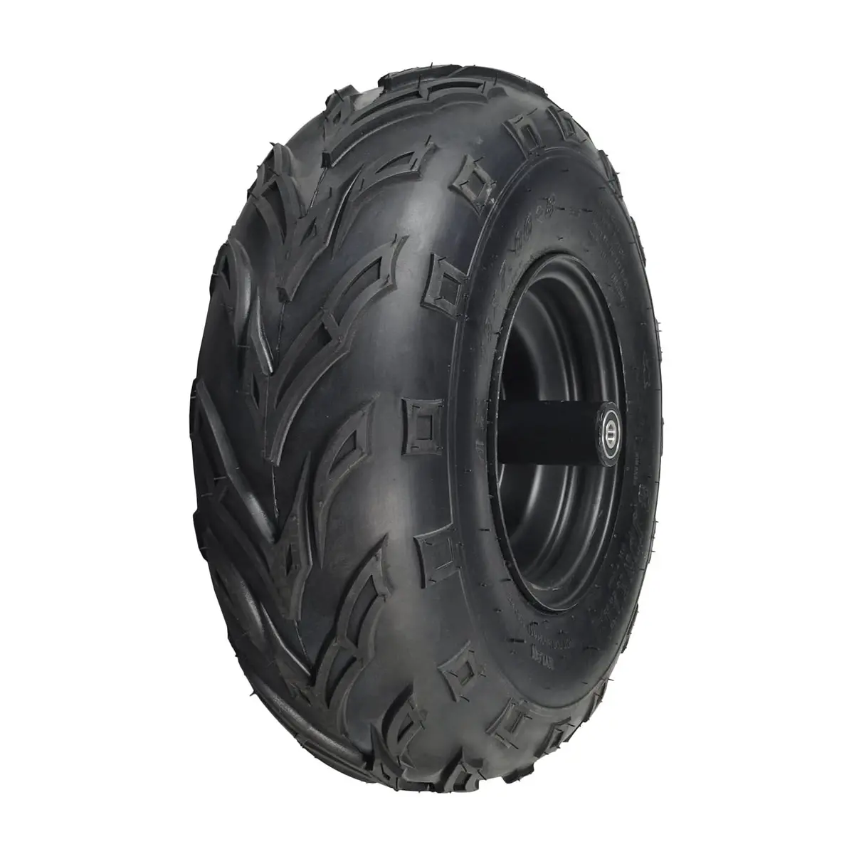 Front Wheel Assembly With Tire For Massimo Warrior Mb200 & Mb200s Mini Bikes 1