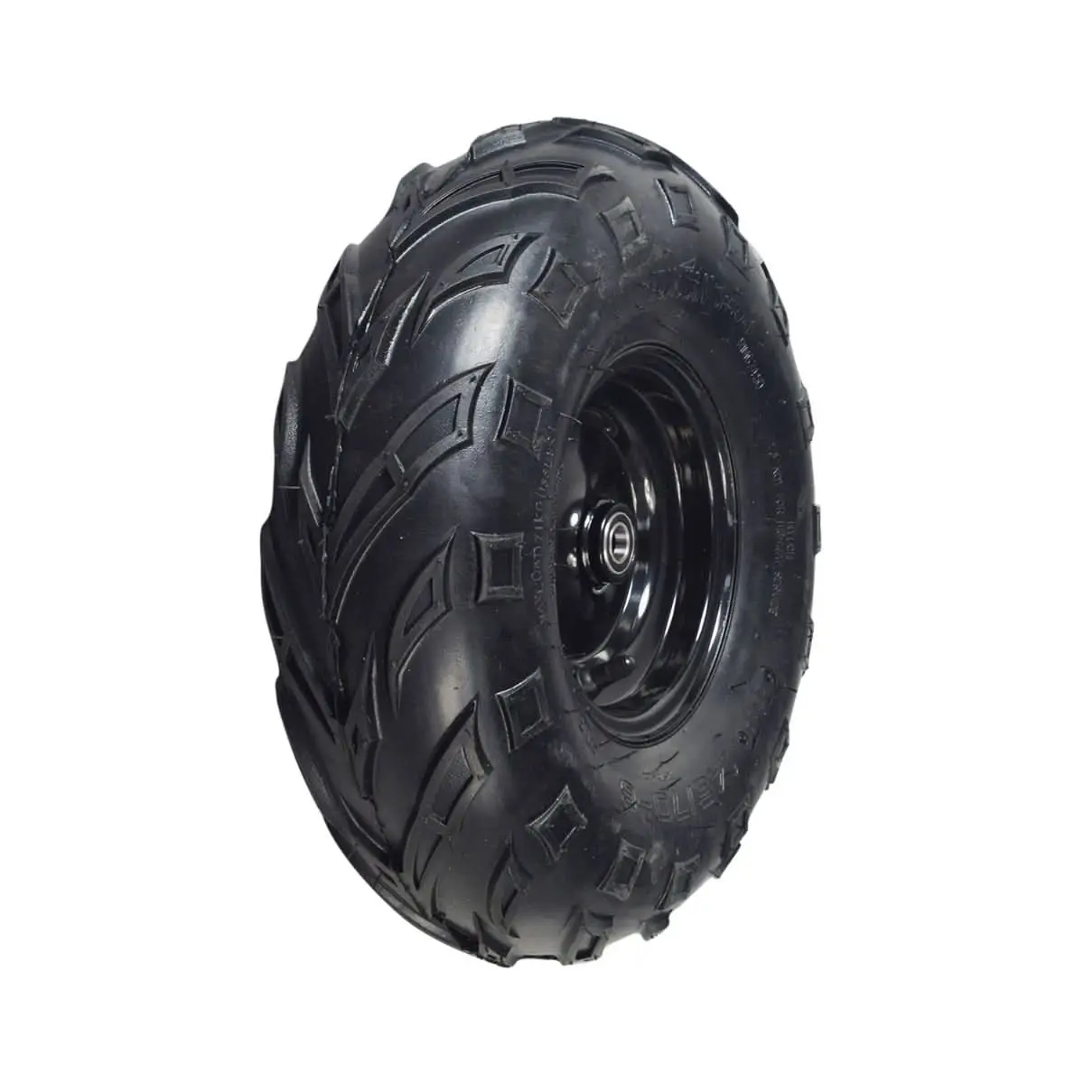 Front Wheel Assembly With Rim & Tire For The Realtree Rtk200 Go-Kart 1